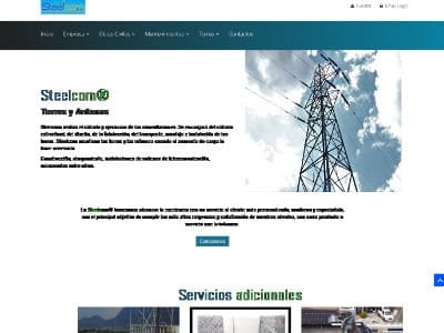 Steelcom Mexikanische Firma die Sendetürme baut.